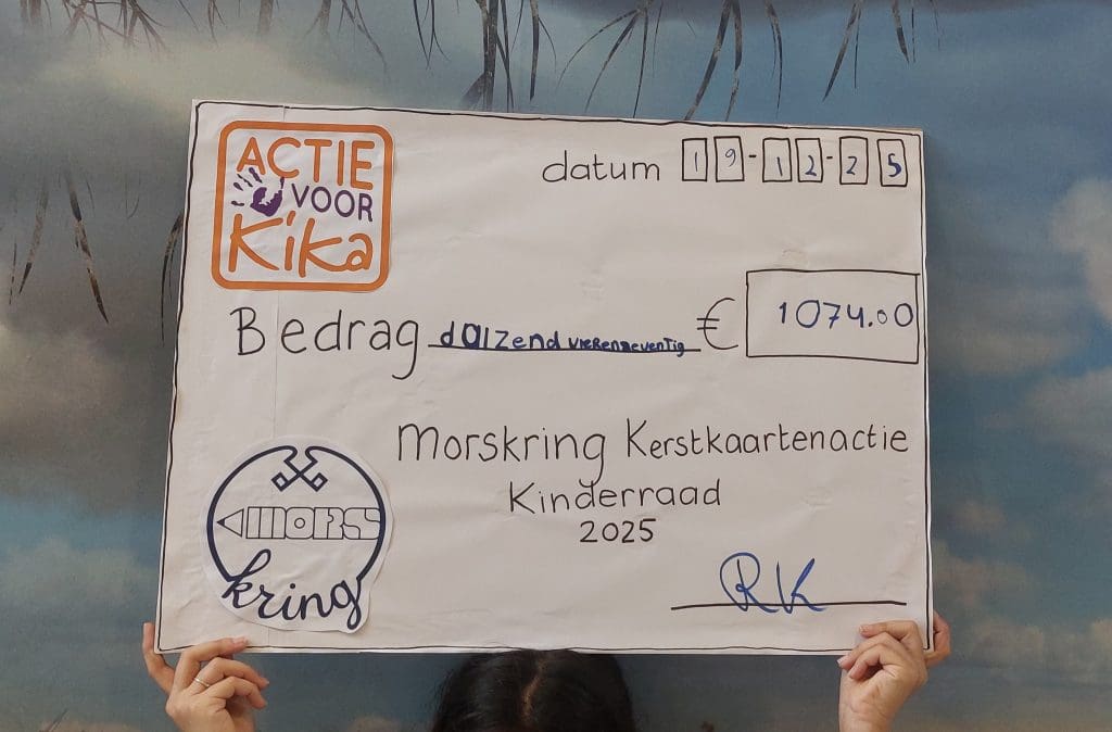 Kerstkaartenactie groot succes!
